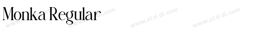Monka Regular字体转换 Monka Regular字体转换